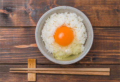 たまごかけご飯の画像